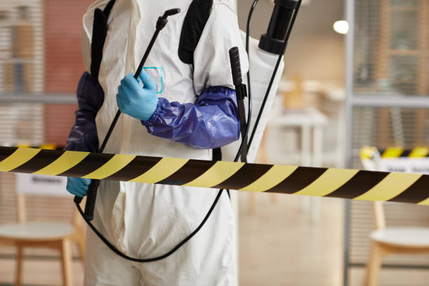 Professional Trauma Scene Cleanup technician working in Lowell, MA